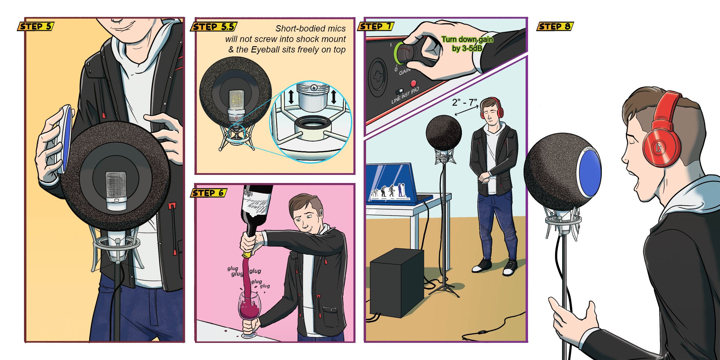 に*装様 Kaotica Eyeball Kaotica Eyeball Comic Instruction Manual — David Wayne Chiu